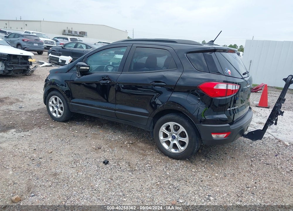 2018 FORD ECOSPORT SE VIN: MAJ3P1TE5JC160810