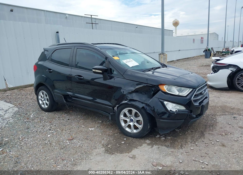 2018 FORD ECOSPORT SE VIN: MAJ3P1TE5JC160810