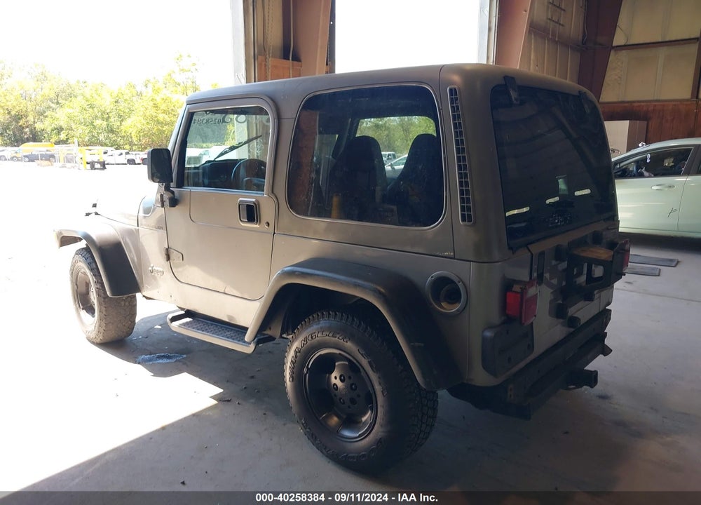 2000 JEEP WRANGLER SPORT VIN: 1J4FA49SXYP754622