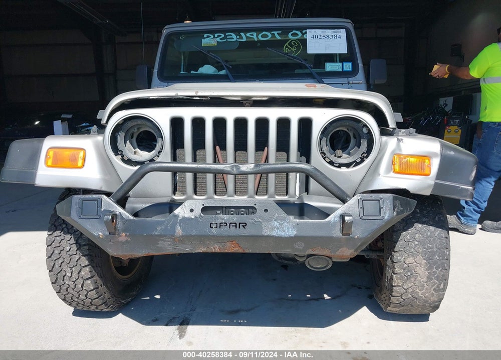 2000 JEEP WRANGLER SPORT VIN: 1J4FA49SXYP754622