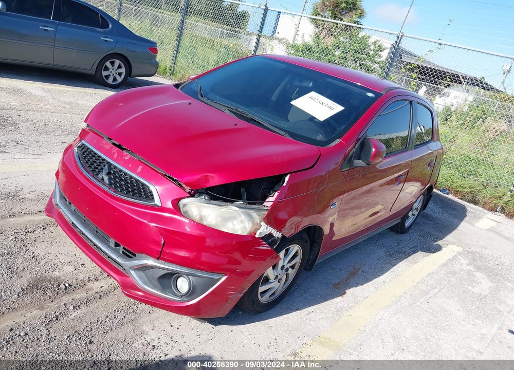 2017 MITSUBISHI MIRAGE VIN: ML32A4HJ5HH000392