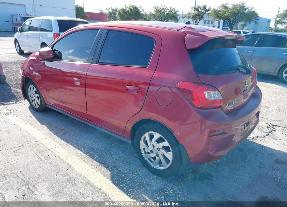 2017 MITSUBISHI MIRAGE VIN: ML32A4HJ5HH000392
