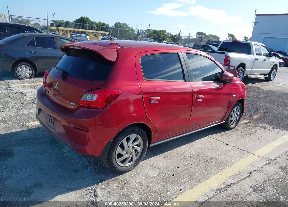 2017 MITSUBISHI MIRAGE VIN: ML32A4HJ5HH000392