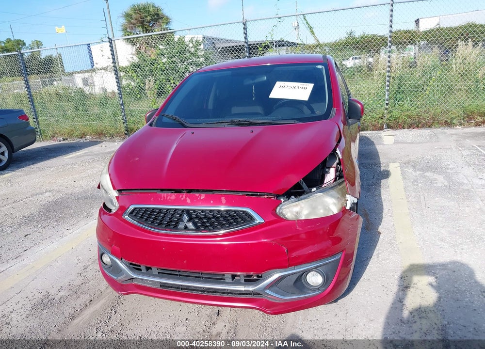 2017 MITSUBISHI MIRAGE VIN: ML32A4HJ5HH000392