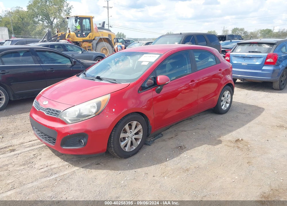 2014 KIA RIO EX VIN: KNADN5A39E6333937