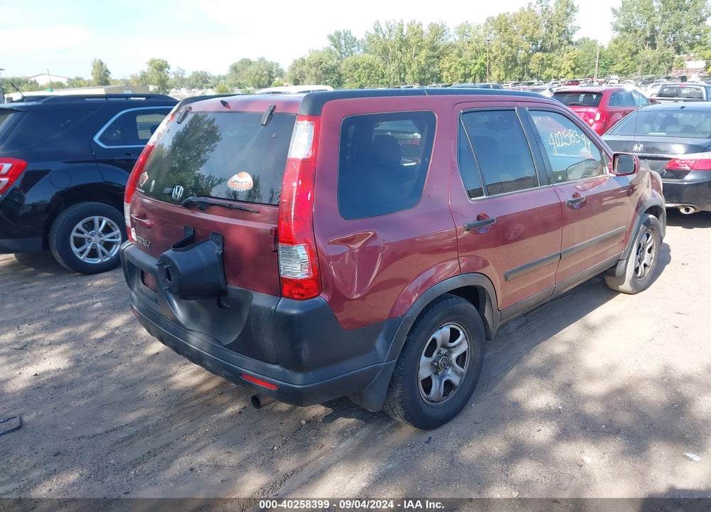 2005 HONDA CR-V EX VIN: JHLRD78815C024086