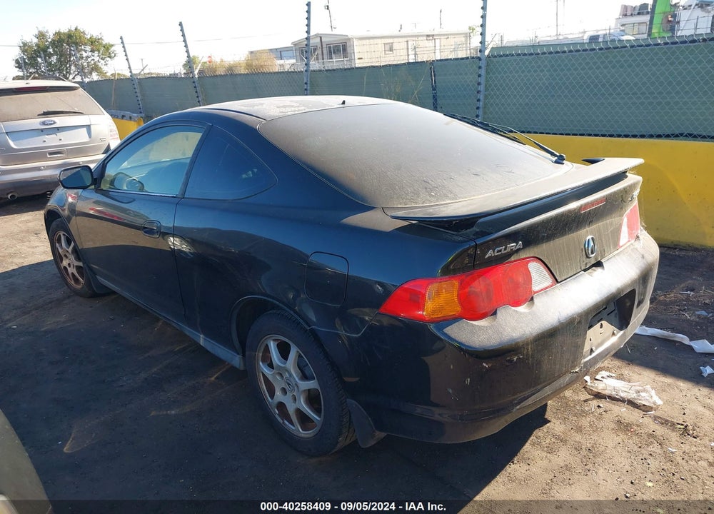 2002 ACURA RSX VIN: JH4DC53822C007491