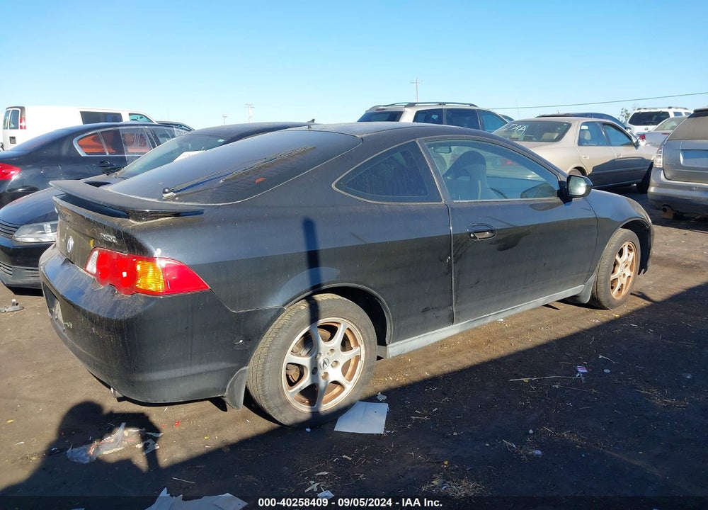 2002 ACURA RSX VIN: JH4DC53822C007491