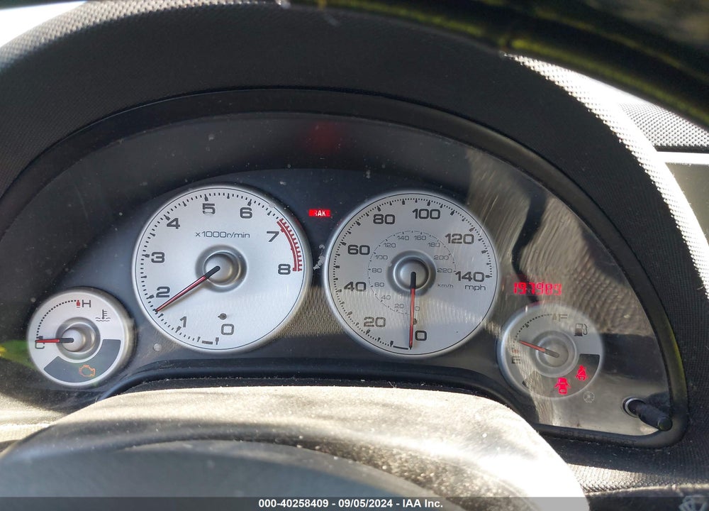 2002 ACURA RSX VIN: JH4DC53822C007491