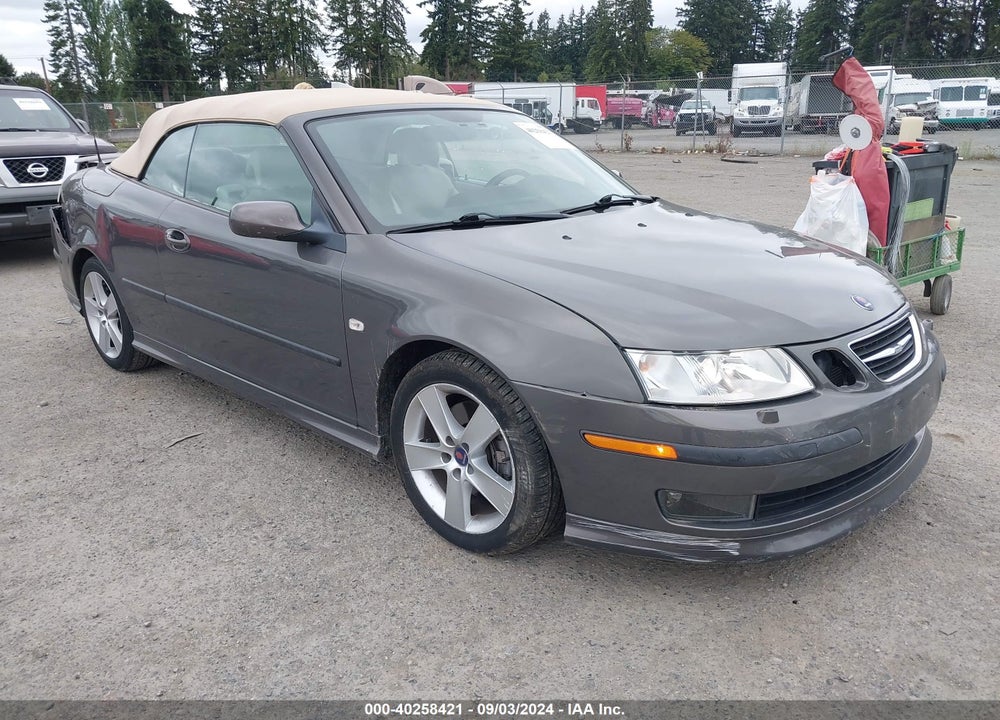 2007 SAAB 9-3 AERO VIN: YS3FH71U176107913