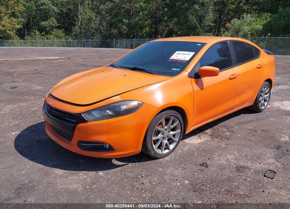 2014 DODGE DART SXT VIN: 1C3CDFBB2ED701811