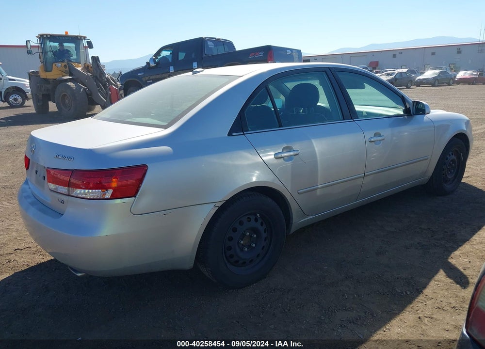 2008 HYUNDAI SONATA VIN: 5NPET46F68H391086