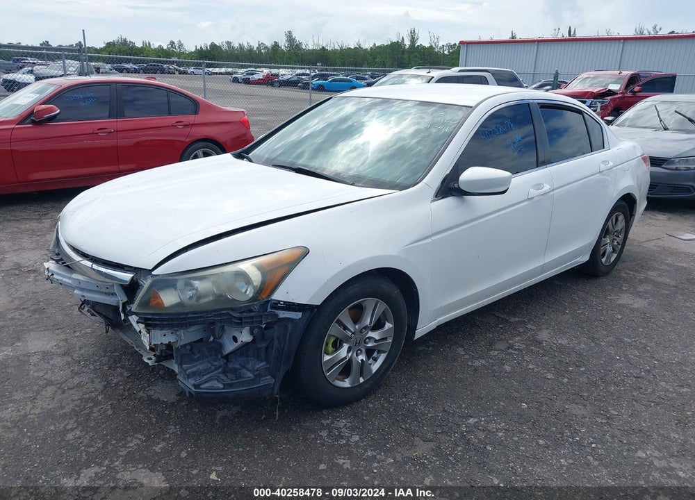 2011 HONDA ACCORD 2.4 SE VIN: 1HGCP2F6XBA103411
