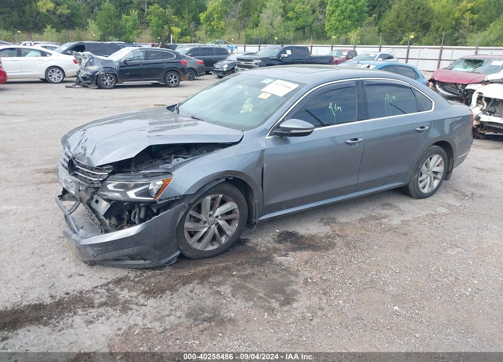 2018 VOLKSWAGEN PASSAT 2.0T SE VIN: 1VWBA7A37JC019164