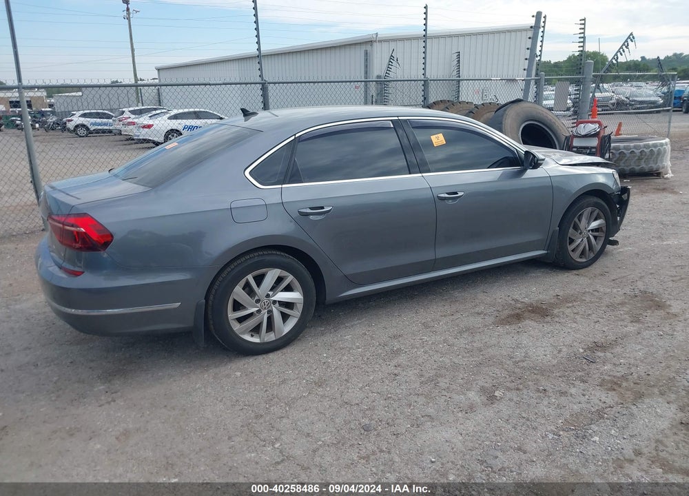 2018 VOLKSWAGEN PASSAT 2.0T SE VIN: 1VWBA7A37JC019164