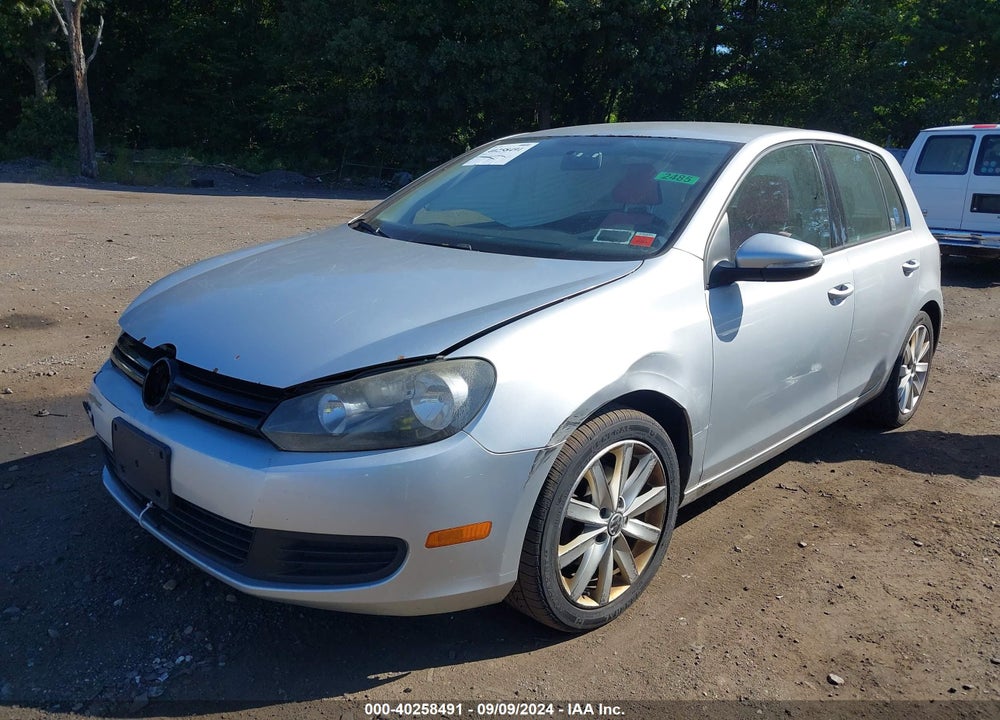 2012 VOLKSWAGEN GOLF 2.5L 4-DOOR VIN: WVWDB7AJ3CW045947