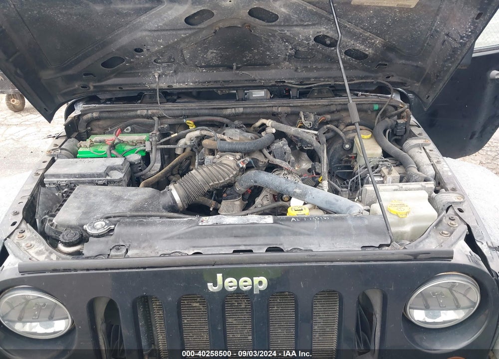 2011 JEEP WRANGLER SPORT VIN: 1J4AA2D16BL549780