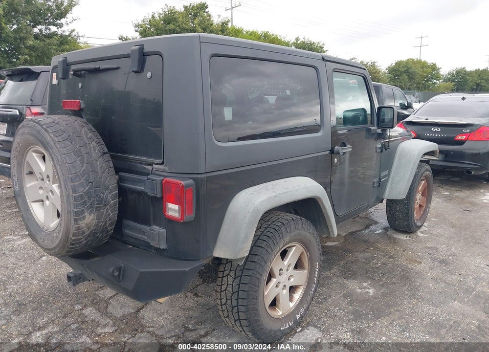 2011 JEEP WRANGLER SPORT VIN: 1J4AA2D16BL549780