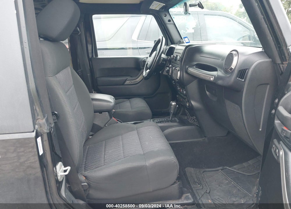 2011 JEEP WRANGLER SPORT VIN: 1J4AA2D16BL549780
