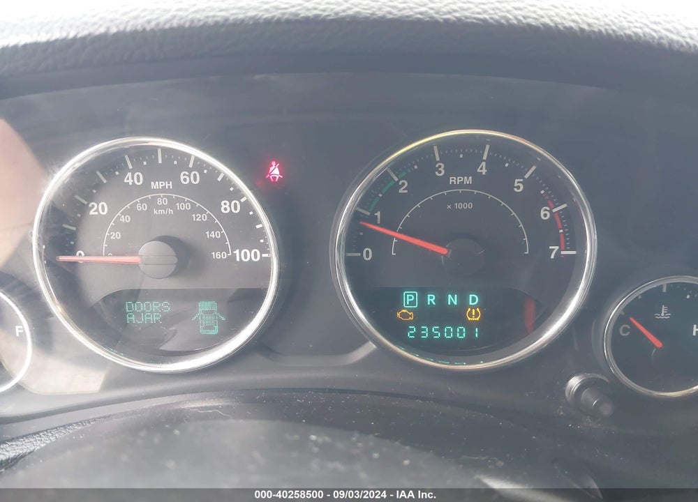2011 JEEP WRANGLER SPORT VIN: 1J4AA2D16BL549780