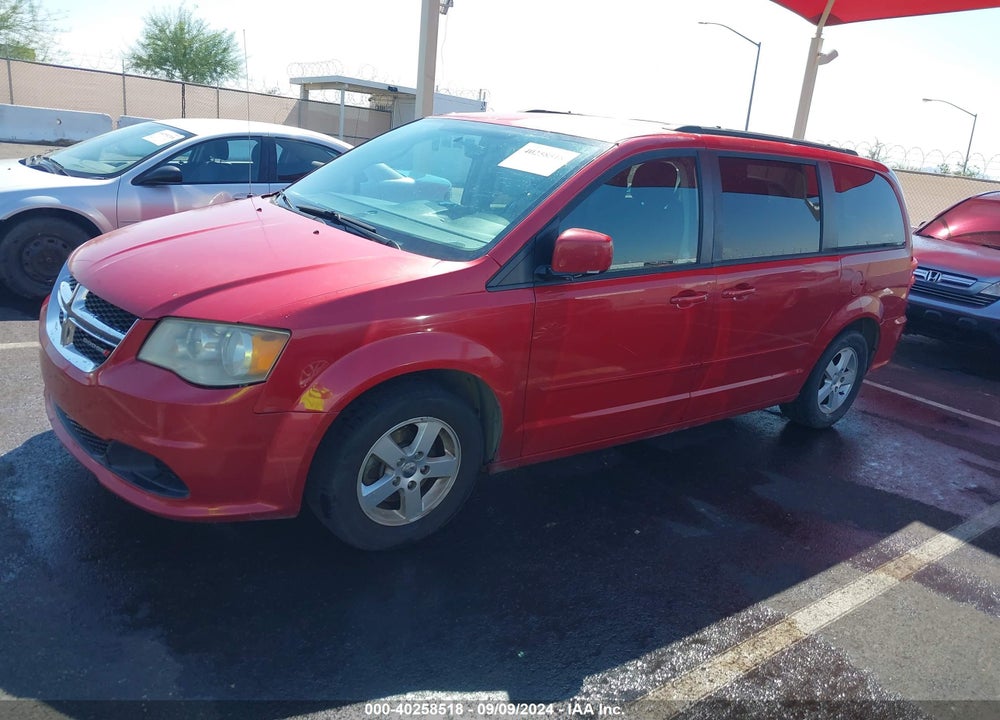 2012 DODGE GRAND CARAVAN SXT VIN: 2C4RDGCG6CR303940