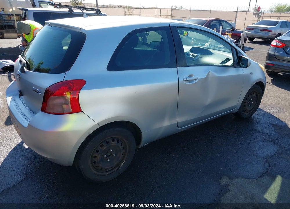 2007 TOYOTA YARIS VIN: JTDJT903475116521