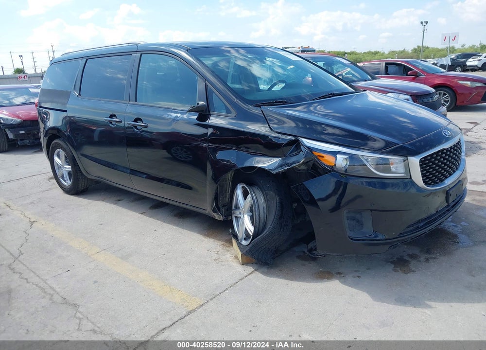 2016 KIA SEDONA LX VIN: KNDMB5C11G6213012