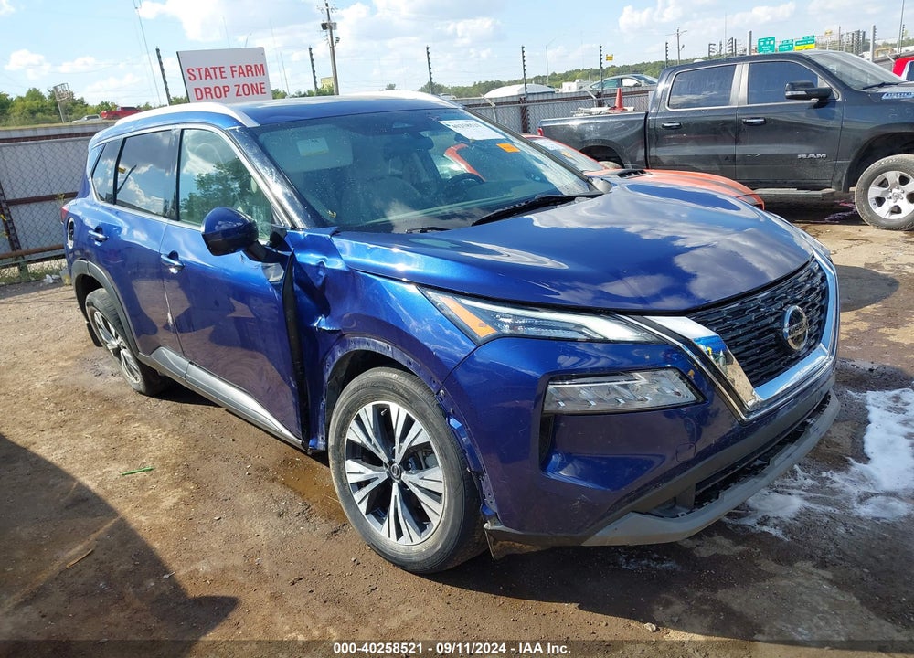2021 NISSAN ROGUE SV FWD VIN: 5N1AT3BA5MC713690