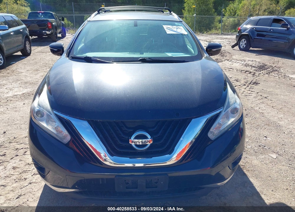 2015 NISSAN MURANO SV VIN: 5N1AZ2MH1FN214265