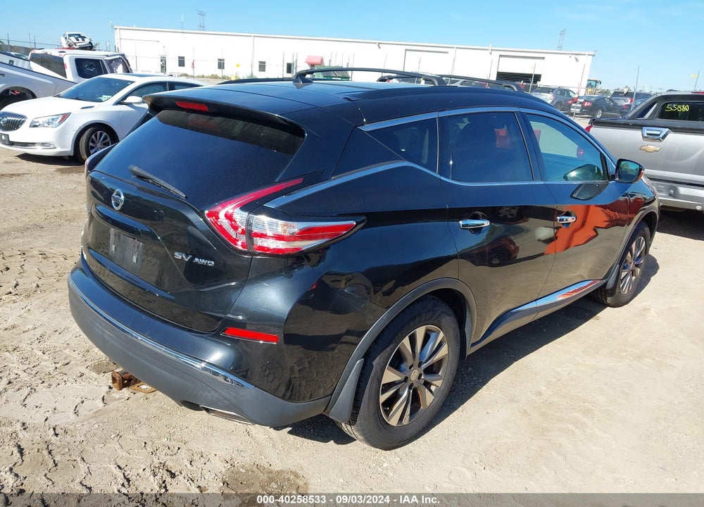 2015 NISSAN MURANO SV VIN: 5N1AZ2MH1FN214265