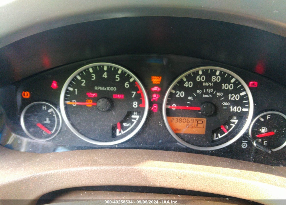 2005 NISSAN PATHFINDER LE VIN: 5N1AR18U85C786879