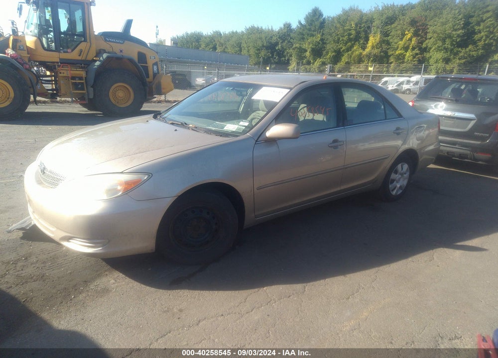 2002 TOYOTA CAMRY LE VIN: 4T1BE32K72U549731