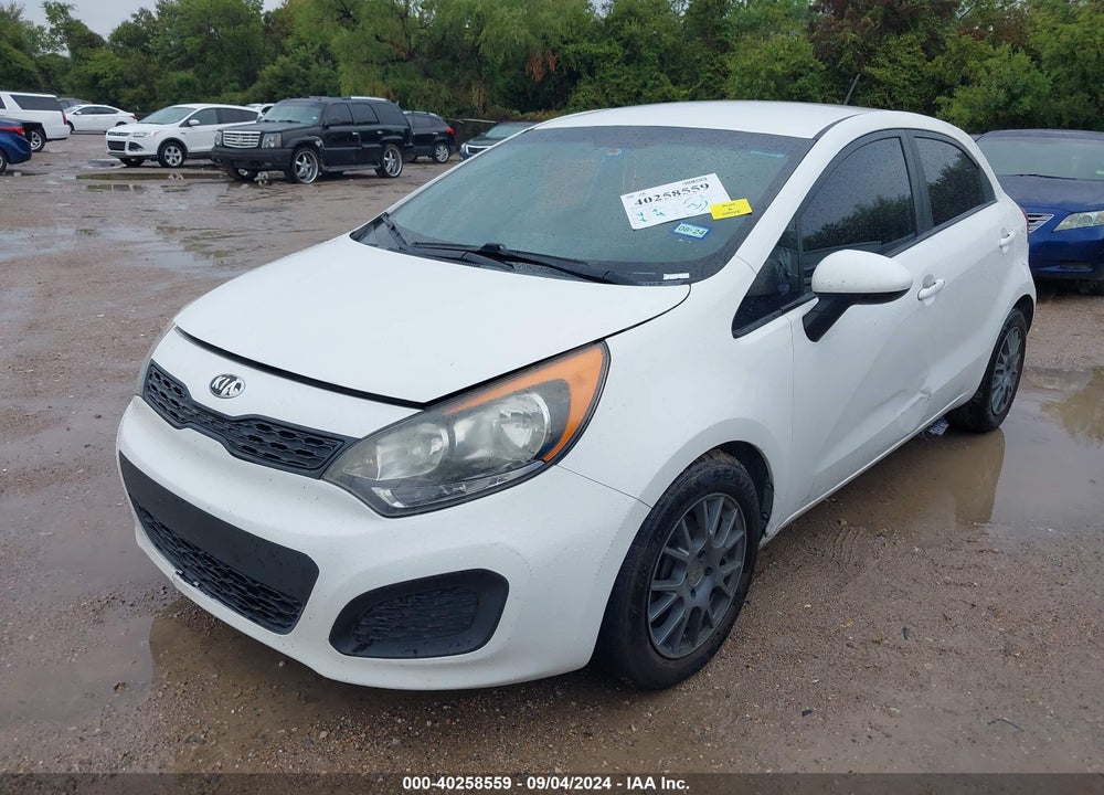 2013 KIA RIO VIN: KNADM5A38D6299846