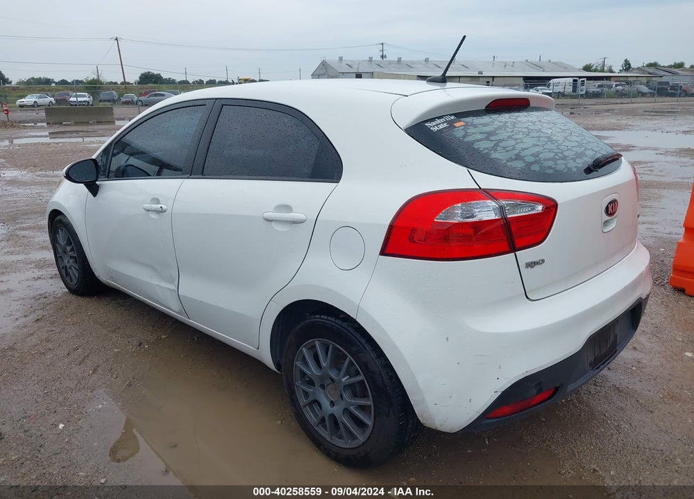 2013 KIA RIO VIN: KNADM5A38D6299846