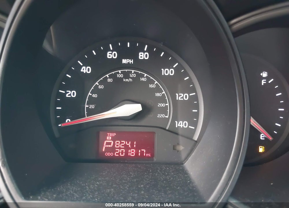 2013 KIA RIO VIN: KNADM5A38D6299846