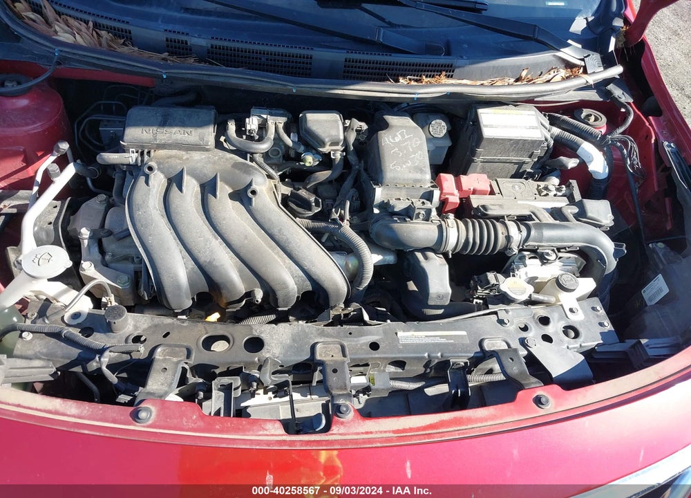 2017 NISSAN VERSA 1.6 S+ VIN: 3N1CN7AP8HL847675