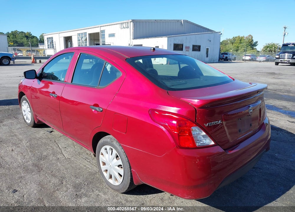 2017 NISSAN VERSA 1.6 S+ VIN: 3N1CN7AP8HL847675