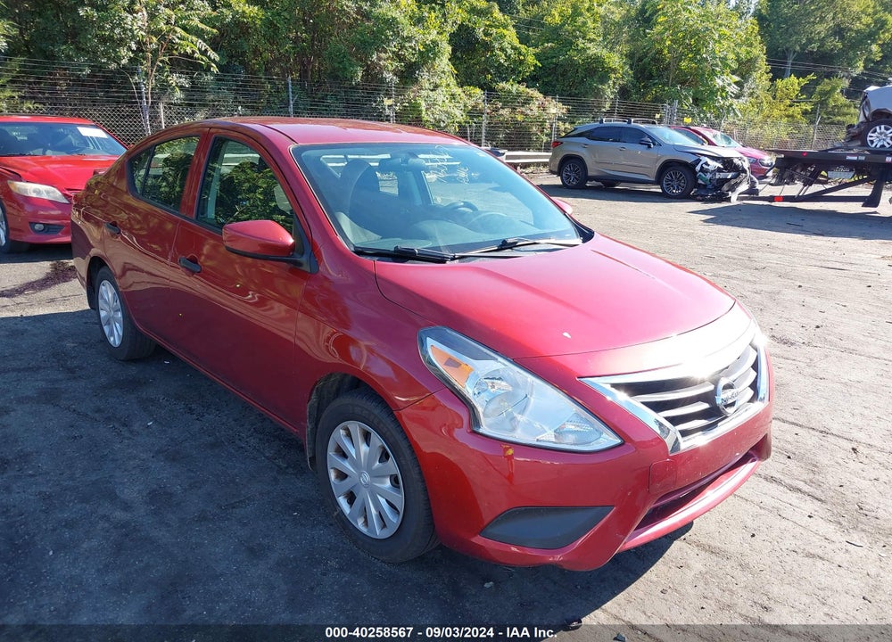 2017 NISSAN VERSA 1.6 S+ VIN: 3N1CN7AP8HL847675