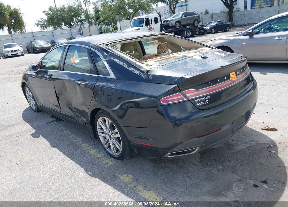2013 LINCOLN MKZ VIN: 3LN6L2GK5DR808379