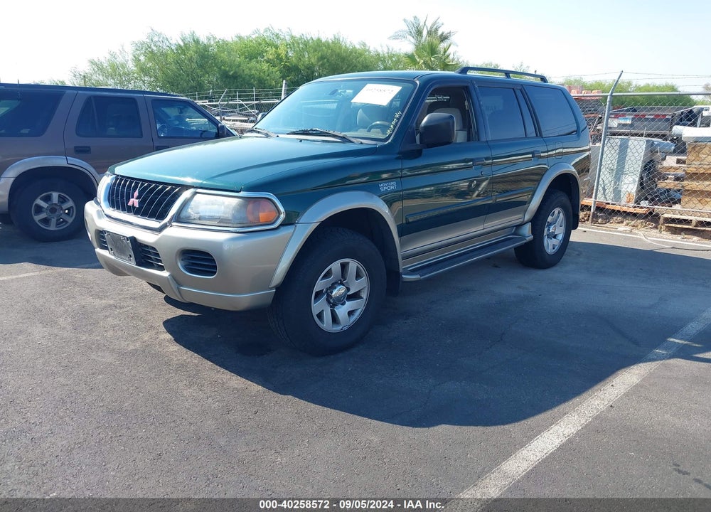 2001 MITSUBISHI MONTERO SPORT XLS VIN: JA4LS31H21P030519