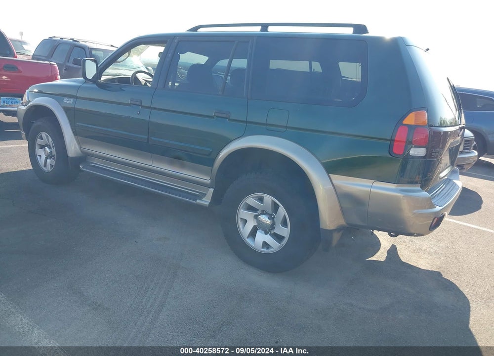 2001 MITSUBISHI MONTERO SPORT XLS VIN: JA4LS31H21P030519