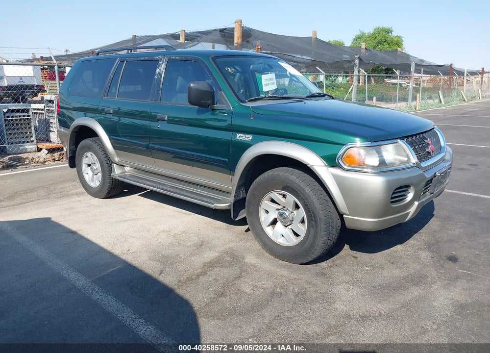 2001 MITSUBISHI MONTERO SPORT XLS VIN: JA4LS31H21P030519