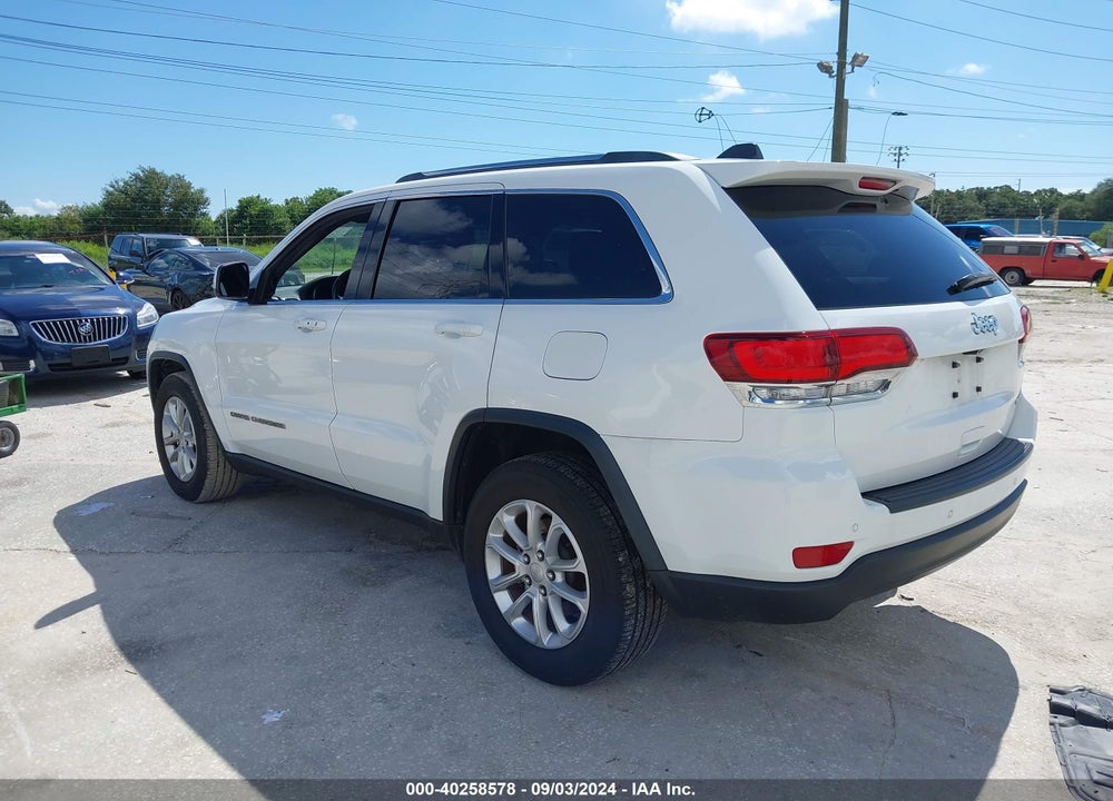 2021 JEEP GRAND CHEROKEE LAREDO E 4X2 VIN: 1C4RJEAG8MC717702