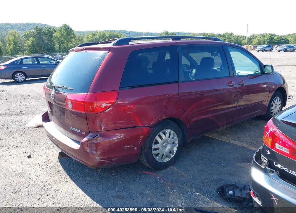 2007 TOYOTA SIENNA VIN: 5TDZK23C67S023244