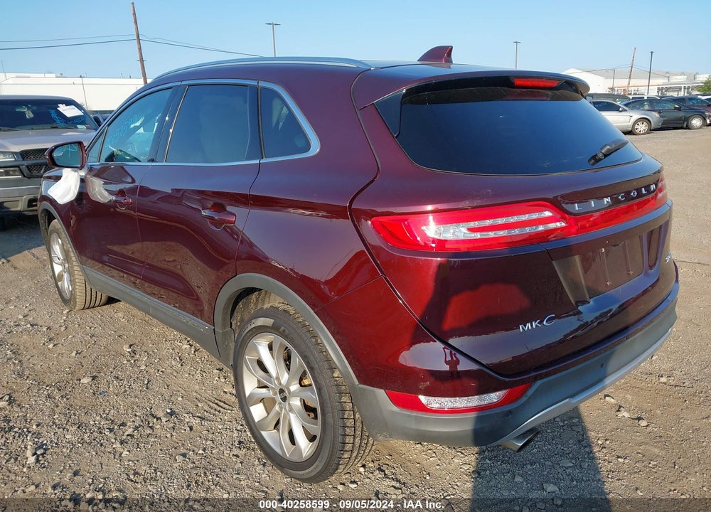 2016 LINCOLN MKC SELECT VIN: 5LMTJ2DH4GUJ00538