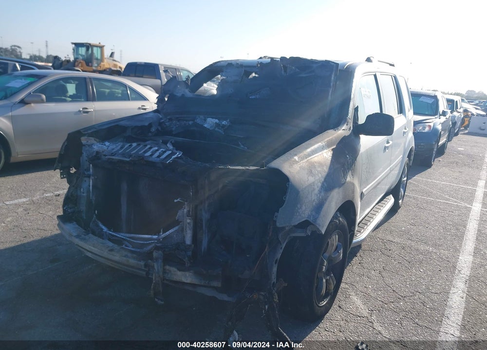 2012 HONDA PILOT EX-L VIN: 5FNYF3H51CB014417