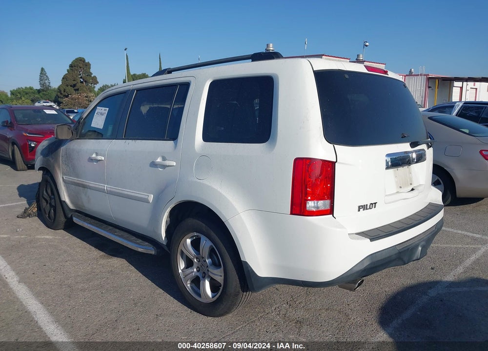 2012 HONDA PILOT EX-L VIN: 5FNYF3H51CB014417