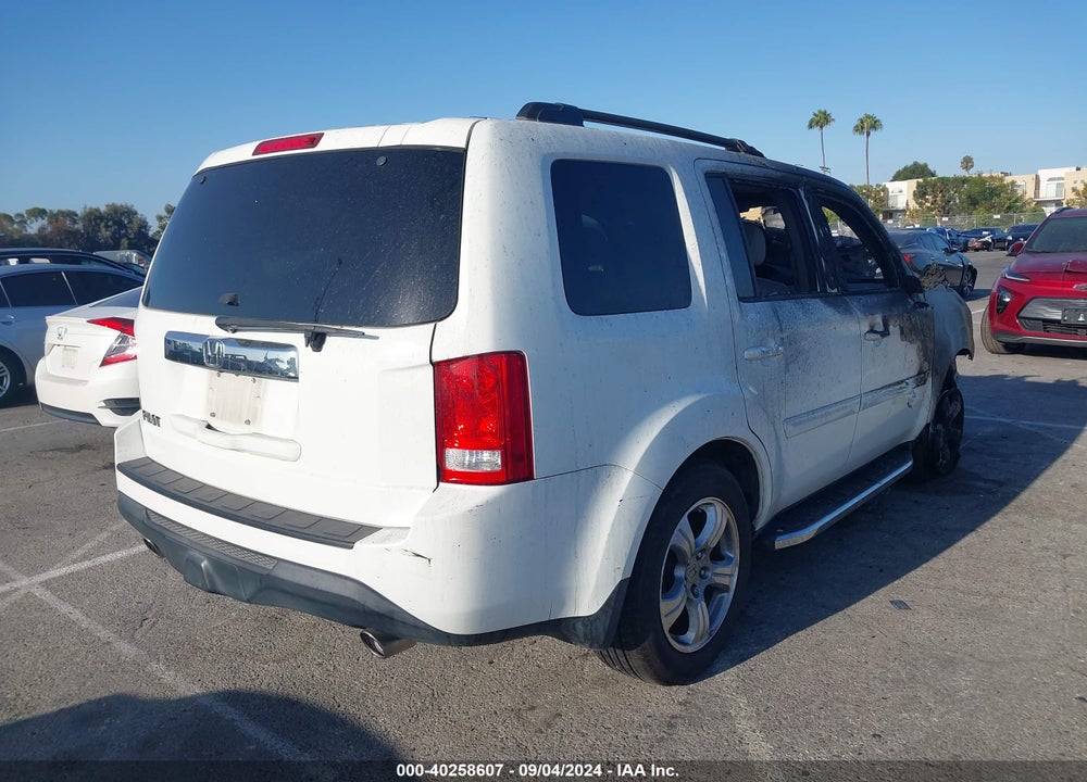 2012 HONDA PILOT EX-L VIN: 5FNYF3H51CB014417