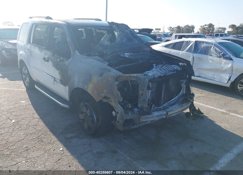 2012 HONDA PILOT EX-L VIN: 5FNYF3H51CB014417
