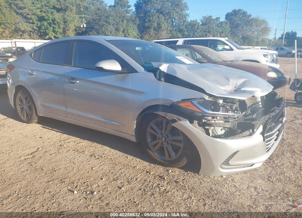 2018 HYUNDAI ELANTRA SEL VIN: 5NPD84LF0JH340187